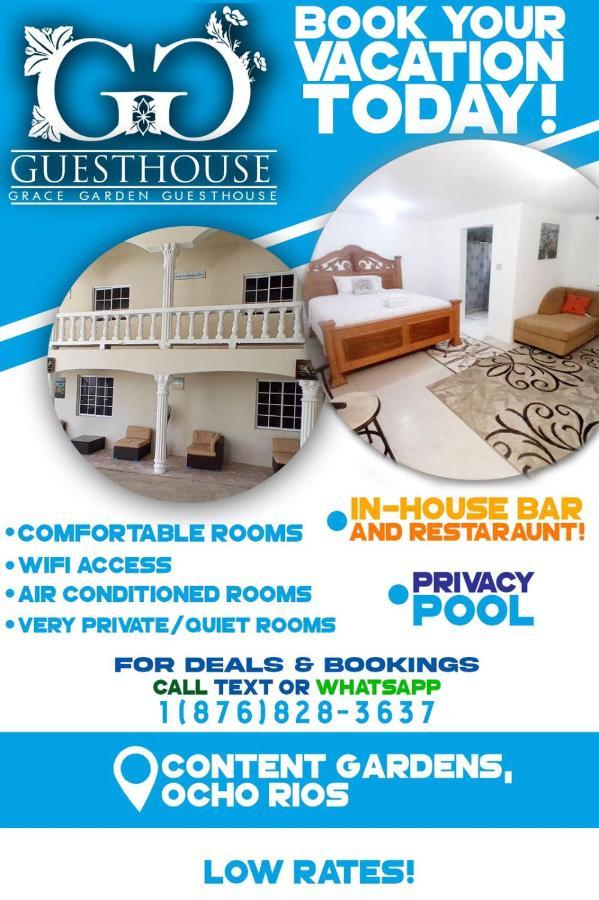 Grace Garden Guesthouse Ocho Rios Kültér fotó